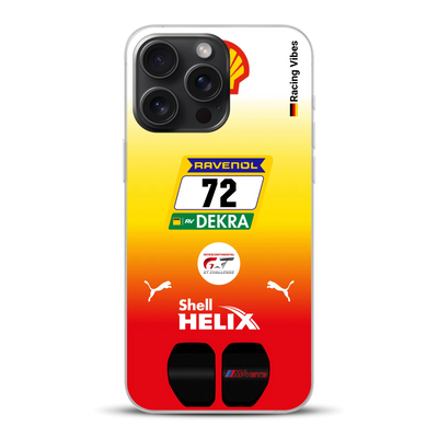 RMG M4 GT3 #72 24h Nürburgring 2024 Livery - Custodia per cellulare personalizzata per iPhone