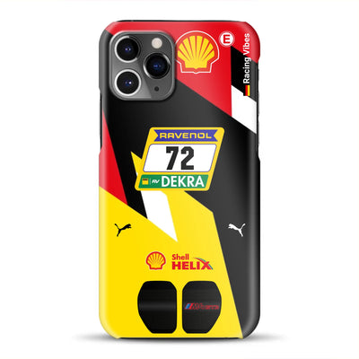RMG M4 GT3 #72 Nürburgring 24h Qualifiers 2024 Livery -  Hard case for iPhone