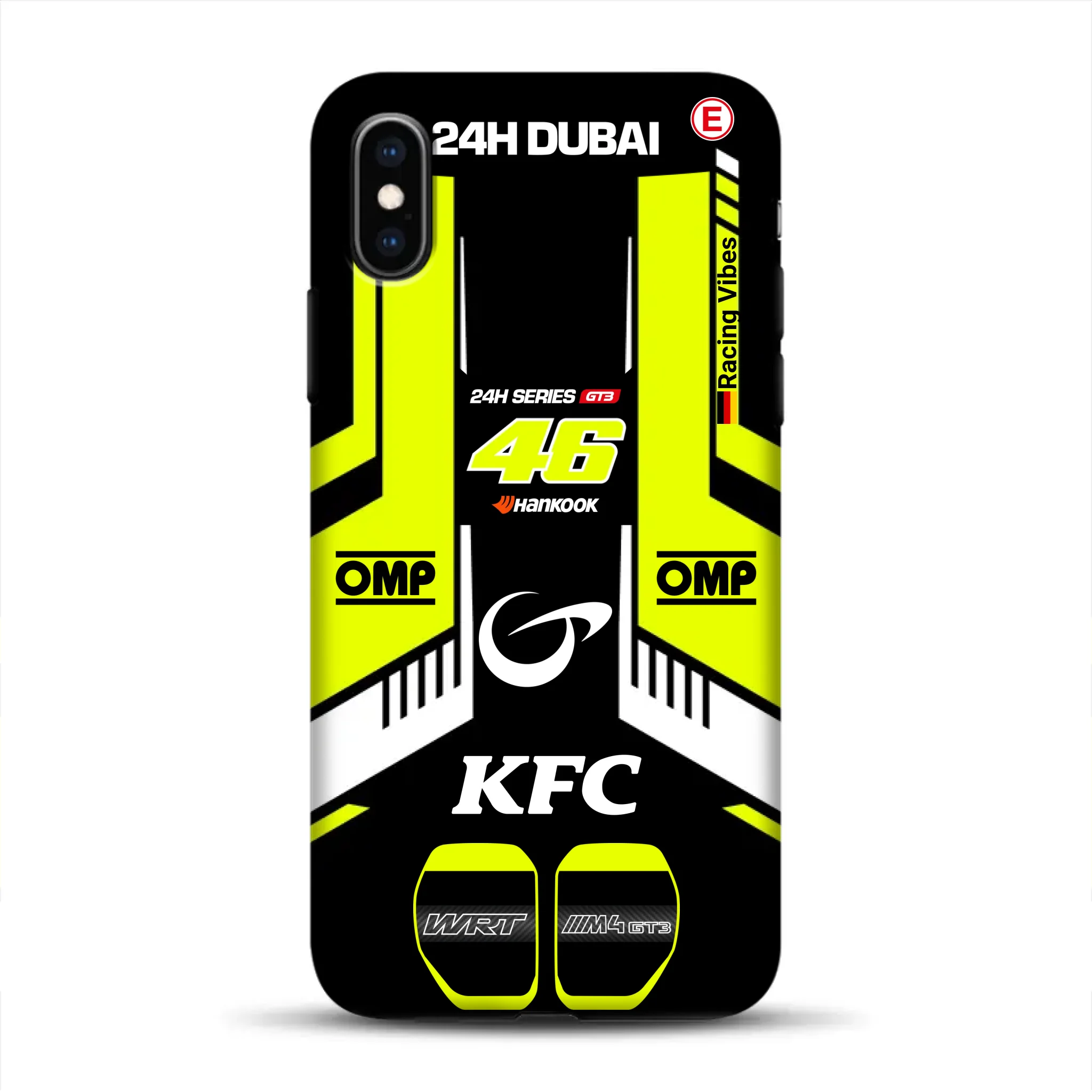 M4 GT3 #46 24h Dubai 2023 Rossi Livery – Custodia premium personalizzata per iPhone