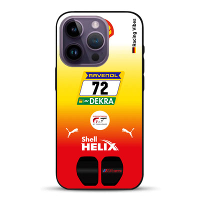 RMG M4 GT3 #72 24h Nürburgring 2024 Livery - Custodia per cellulare personalizzata per iPhone