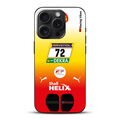RMG M4 GT3 #72 24h Nürburgring 2024 Livery - Custodia per cellulare personalizzata per iPhone