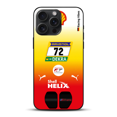 RMG M4 GT3 #72 24h Nürburgring 2024 Livery - Custodia per cellulare personalizzata per iPhone