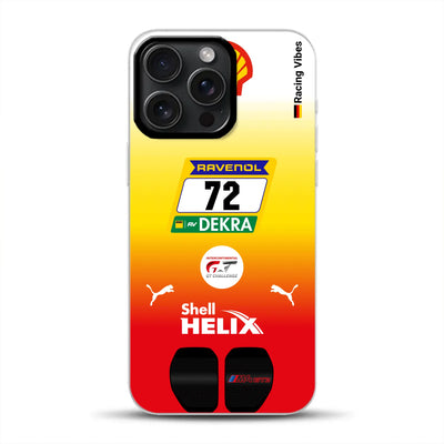 RMG M4 GT3 #72 24h Nürburgring 2024 Livery - Custodia per cellulare personalizzata per iPhone