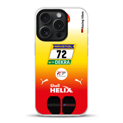 RMG M4 GT3 #72 24h Nürburgring 2024 Livery - Custodia per cellulare personalizzata per iPhone
