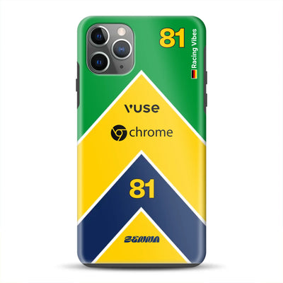 McL F1 Senna Monaco 2024 Livery – Custodia premium personalizzata per iPhone