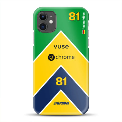 McL F1 Senna Monaco 2024 Livery - Individuelle Hardcase Hülle für iPhone
