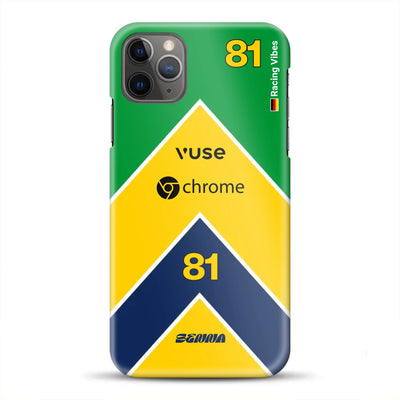 McL F1 Senna Monaco 2024 Livery - Individuelle Hardcase Hülle für iPhone