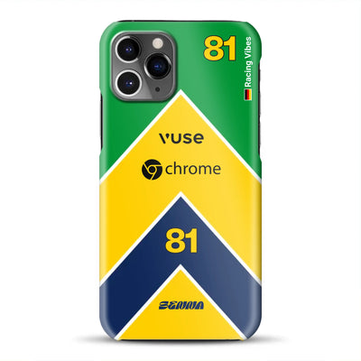 McL F1 Senna Monaco 2024 Livery - Individuelle Hardcase Hülle für iPhone