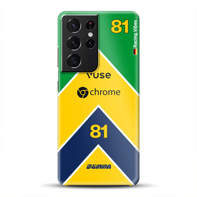 McL F1 Senna Monaco 2024 Livery - Individuelle Hardcase Hülle für Samsung