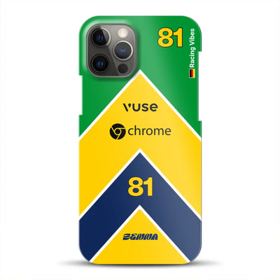 McL F1 Senna Monaco 2024 Livery - Individuelle Hardcase Hülle für iPhone