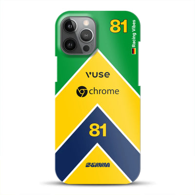 McL F1 Senna Monaco 2024 Livery - Individuelle Hardcase Hülle für iPhone