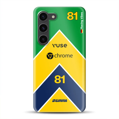 McL F1 Senna Monaco 2024 Livery - Individuelle Hardcase Hülle für Samsung