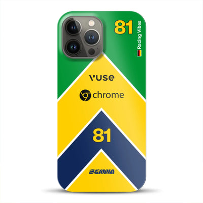 McL F1 Senna Monaco 2024 Livery - Individuelle Hardcase Hülle für iPhone