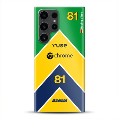 McL F1 Senna Monaco 2024 Livery - Individuelle Hardcase Hülle für Samsung