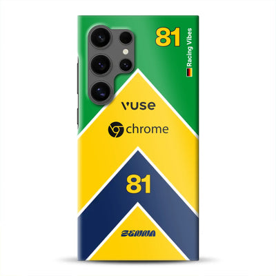McL F1 Senna Monaco 2024 Livery - Individuelle Hardcase Hülle für Samsung
