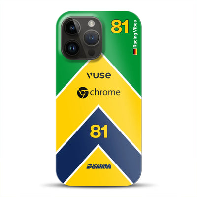 McL F1 Senna Monaco 2024 Livery - Individuelle Hardcase Hülle für iPhone