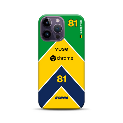 McL F1 Senna Monaco 2024 Livery – Custodia premium personalizzata per iPhone