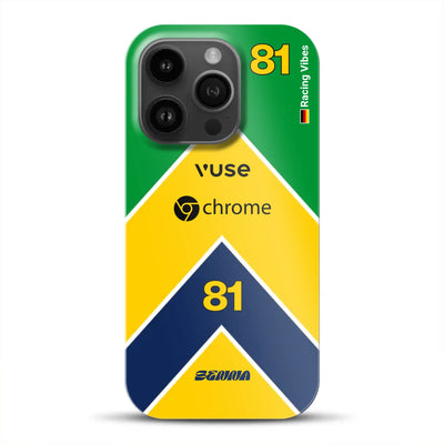 McL F1 Senna Monaco 2024 Livery - Individuelle Hardcase Hülle für iPhone