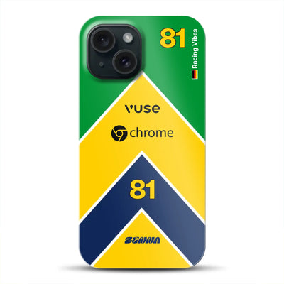 McL F1 Senna Monaco 2024 Livery – Custodia premium personalizzata per iPhone