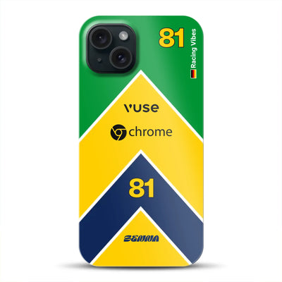 McL F1 Senna Monaco 2024 Livery – Custodia premium personalizzata per iPhone