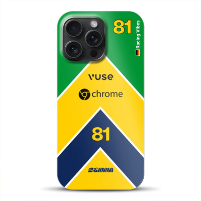 McL F1 Senna Monaco 2024 Livery - Individuelle Hardcase Hülle für iPhone