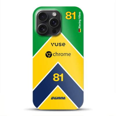 McL F1 Senna Monaco 2024 Livery – Custodia premium personalizzata per iPhone