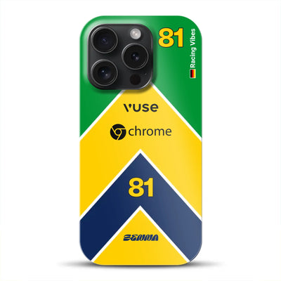 McL F1 Senna Monaco 2024 Livery - Individuelle Hardcase Hülle für iPhone