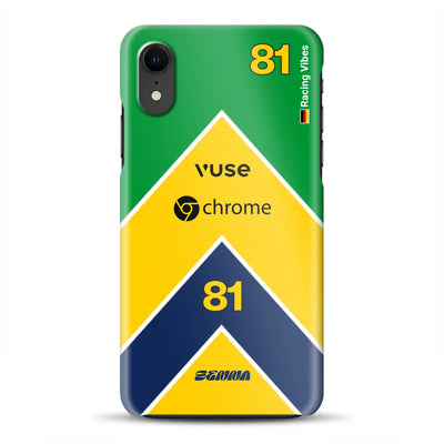 McL F1 Senna Monaco 2024 Livery - Individuelle Hardcase Hülle für iPhone