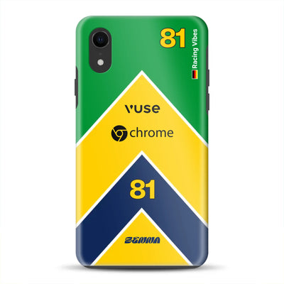 McL F1 Senna Monaco 2024 Livery – Custodia premium personalizzata per iPhone