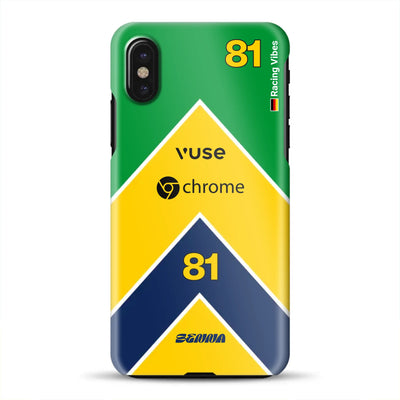 McL F1 Senna Monaco 2024 Livery - Individuelle Hardcase Hülle für iPhone