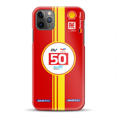 AF Corse 499P 2024 Livery - Individuelle Hardcase Hülle für iPhone