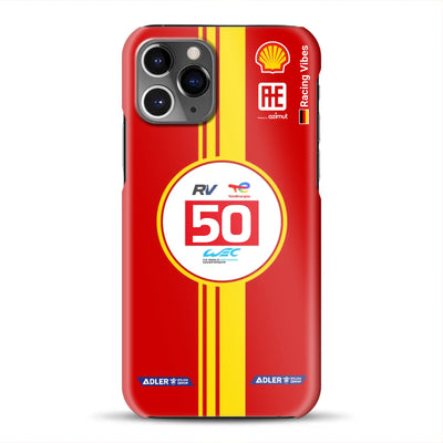 AF Corse 499P 2024 Livery - Individuelle Hardcase Hülle für iPhone