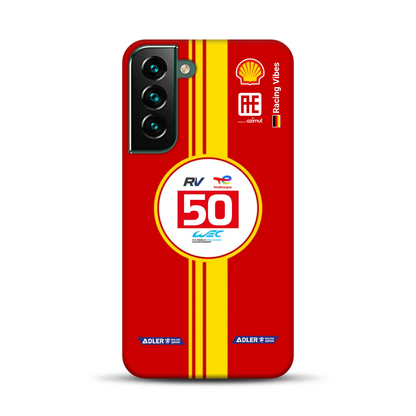 AF Corse 499P 2024 Livery – Custodia premium personalizzata per Samsung