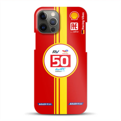 AF Corse 499P 2024 Livery - Individuelle Hardcase Hülle für iPhone