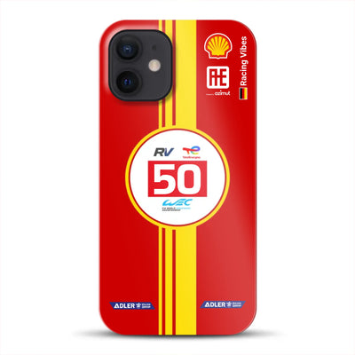 AF Corse 499P 2024 Livery - Individuelle Hardcase Hülle für iPhone