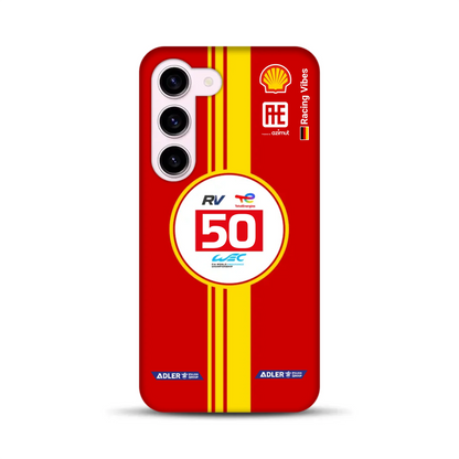 AF Corse 499P 2024 Livery – Custodia premium personalizzata per Samsung