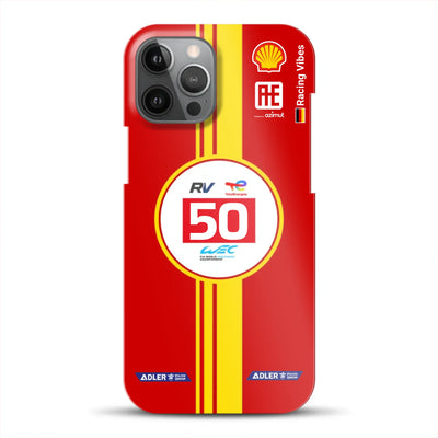 AF Corse 499P 2024 Livery - Individuelle Hardcase Hülle für iPhone