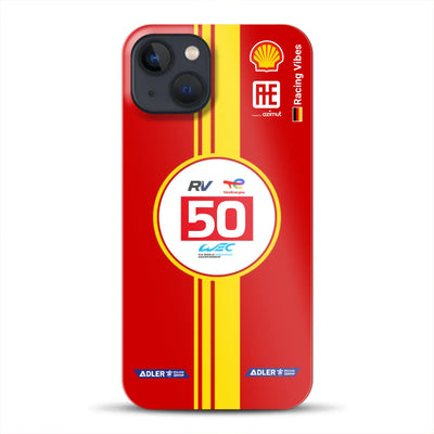 AF Corse 499P 2024 Livery - Individuelle Hardcase Hülle für iPhone
