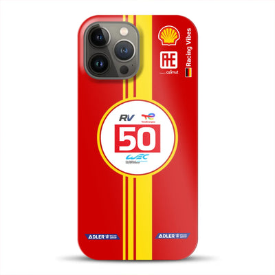 AF Corse 499P 2024 Livery - Individuelle Hardcase Hülle für iPhone