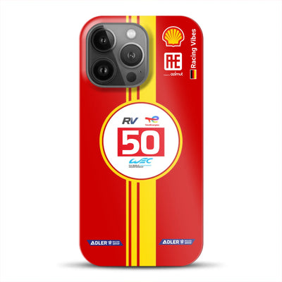 AF Corse 499P 2024 Livery - Individuelle Hardcase Hülle für iPhone