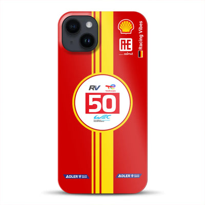 AF Corse 499P 2024 Livery - Individuelle Hardcase Hülle für iPhone