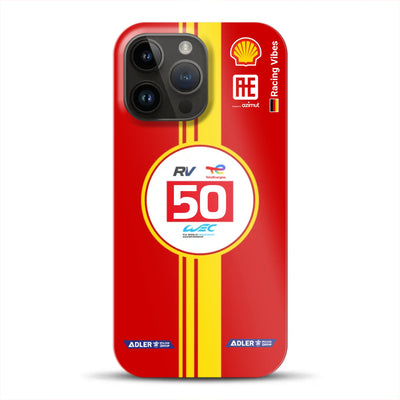 AF Corse 499P 2024 Livery - Individuelle Hardcase Hülle für iPhone