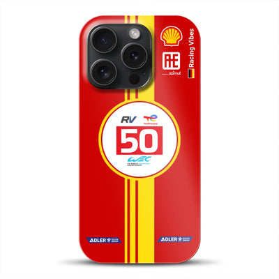 AF Corse 499P 2024 Livery - Individuelle Hardcase Hülle für iPhone