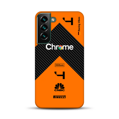 McL F1 2024 Livery – Custodia premium personalizzata per Samsung