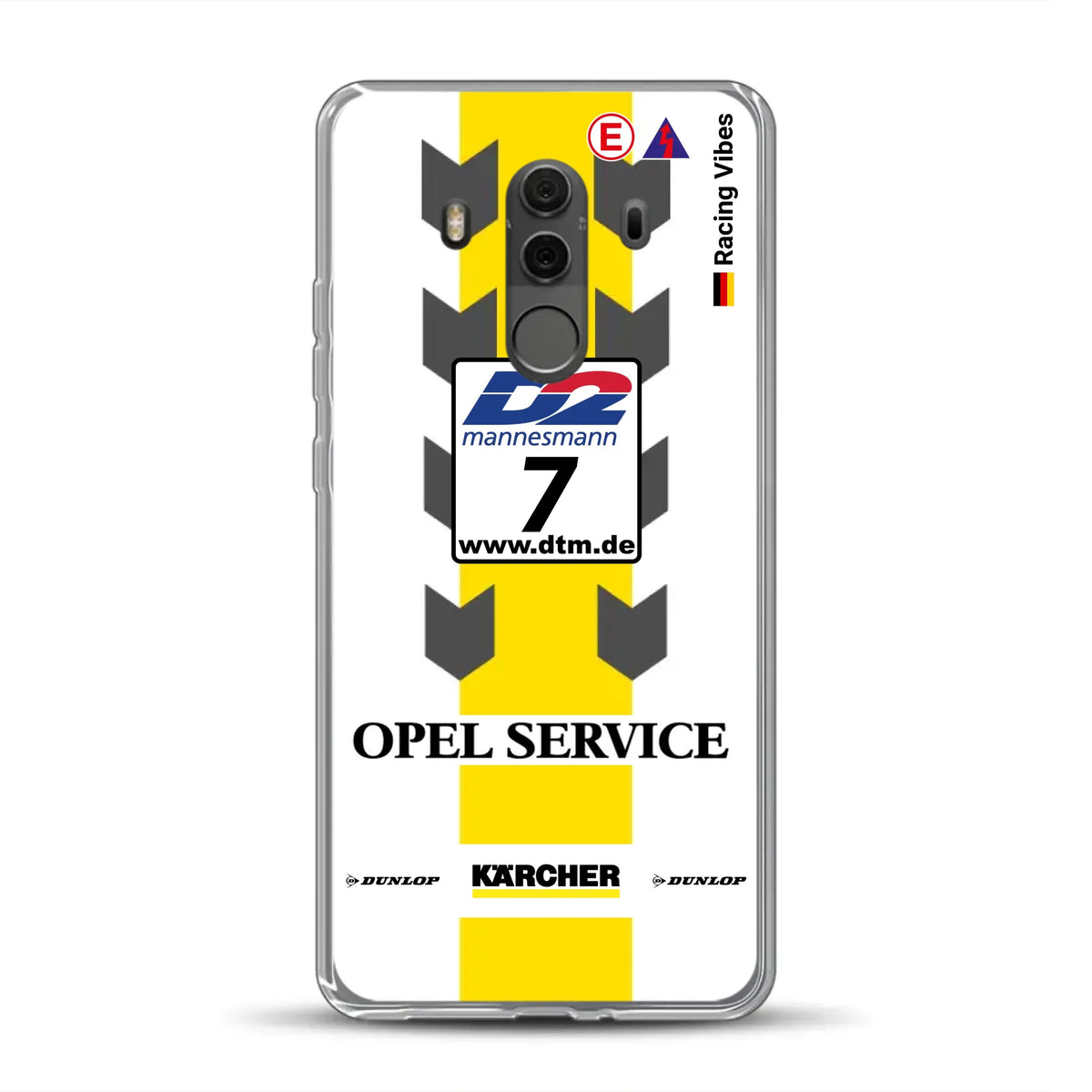 Astra V8 Coupé DTM #7 Team Phoenix 2000 Livery - Custodia per cellulare personalizzata per Huawei