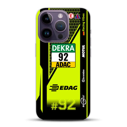 Huracán GT3 EVO2 #92 DTM Champion 2024 Livery - Individuelle Handyhülle für iPhone