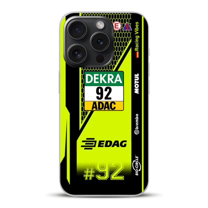 Huracán GT3 EVO2 #92 DTM Champion 2024 Livery - Individuelle Handyhülle für iPhone