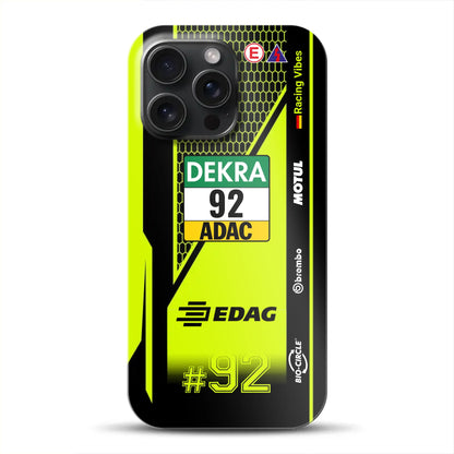 Huracán GT3 EVO2 #92 DTM Champion 2024 Livery - Individuelle Premium Hülle für iPhone