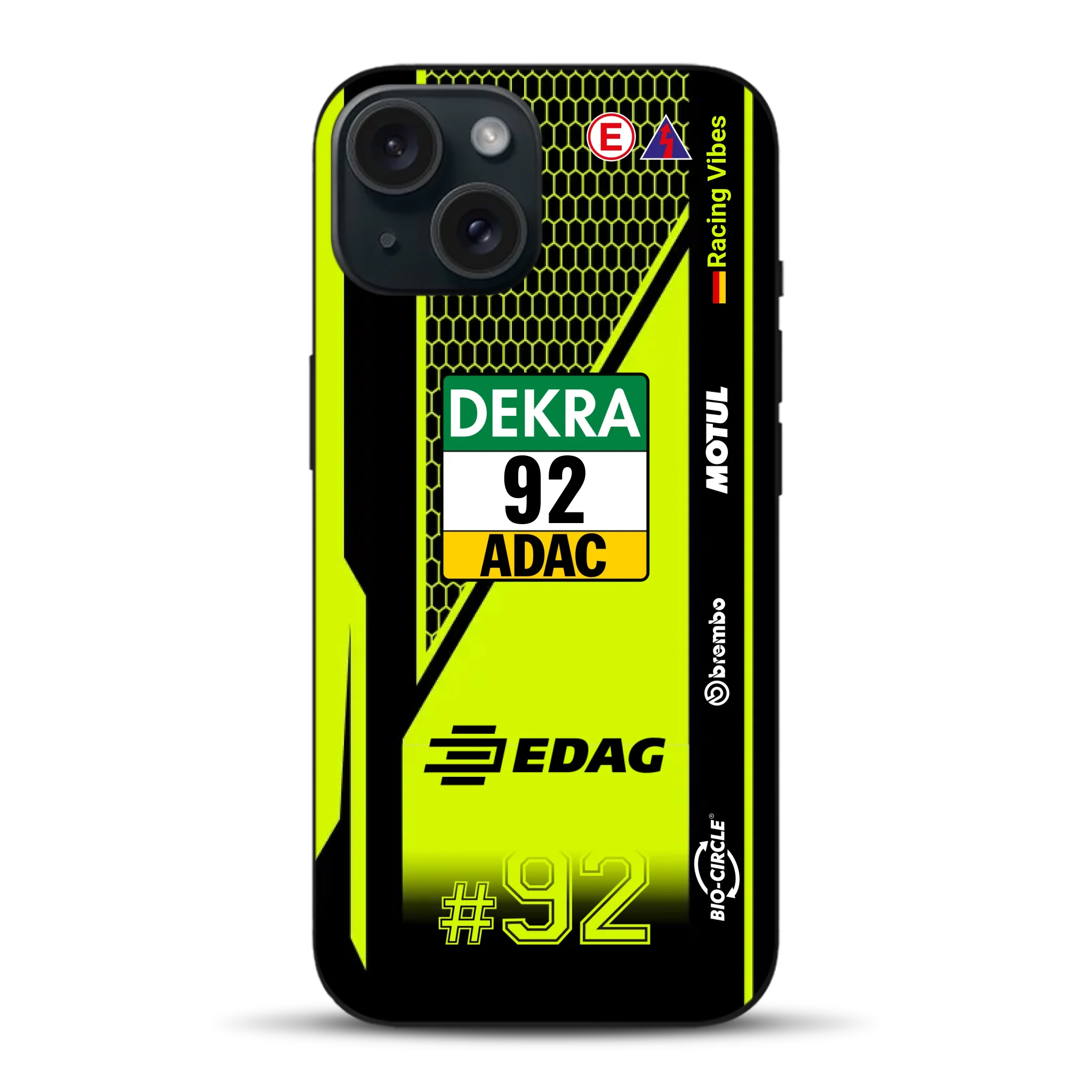Huracán GT3 EVO2 #92 DTM Champion 2024 Livery - Personnalisé coque pour iPhone