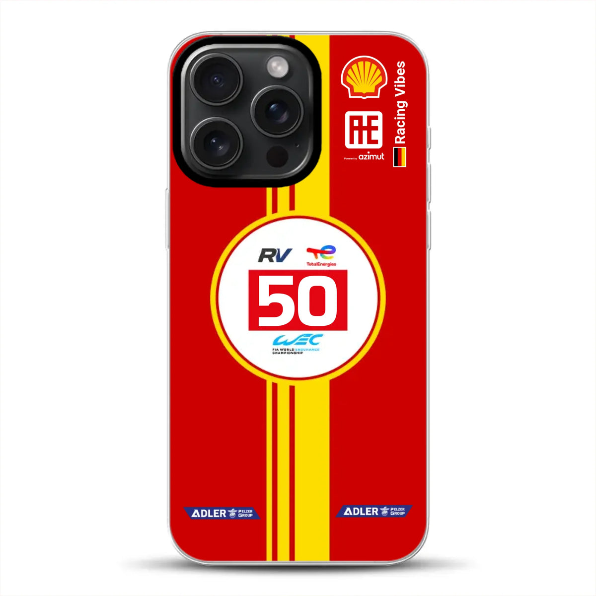 AF Corse 499P 2024 Livery - Individuelle Handyhülle für iPhone